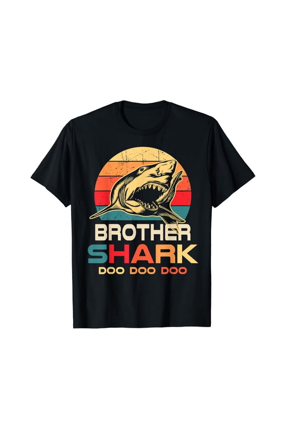 Brother Shark T-Shirt. Doo Doo Doo . Fathers Day Gift