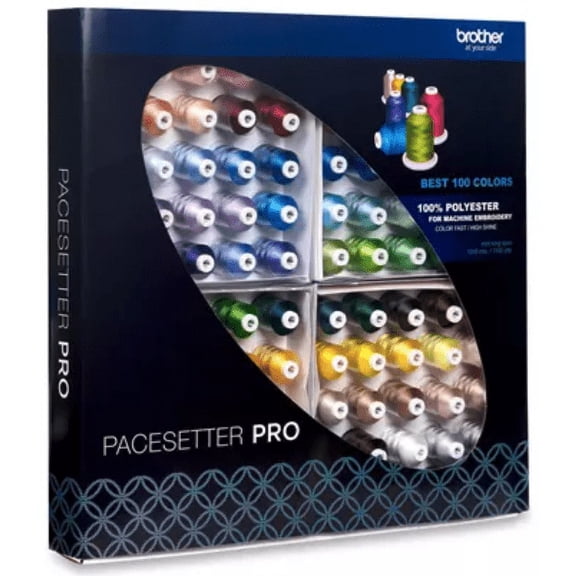 Brother Simplicity Pro 100 Embroidery Thread Kit ETPBEST100