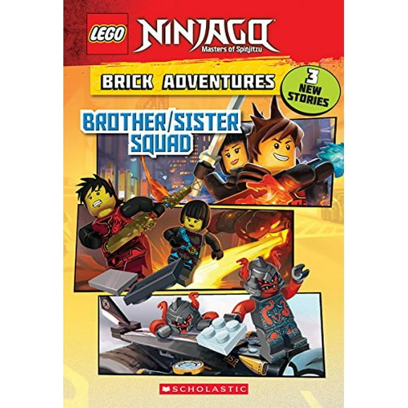 Pre-Owned Brother/Sister Squad (Lego Ninjago: Brick Adventures), 1 (Paperback) 1338173804 9781338173802