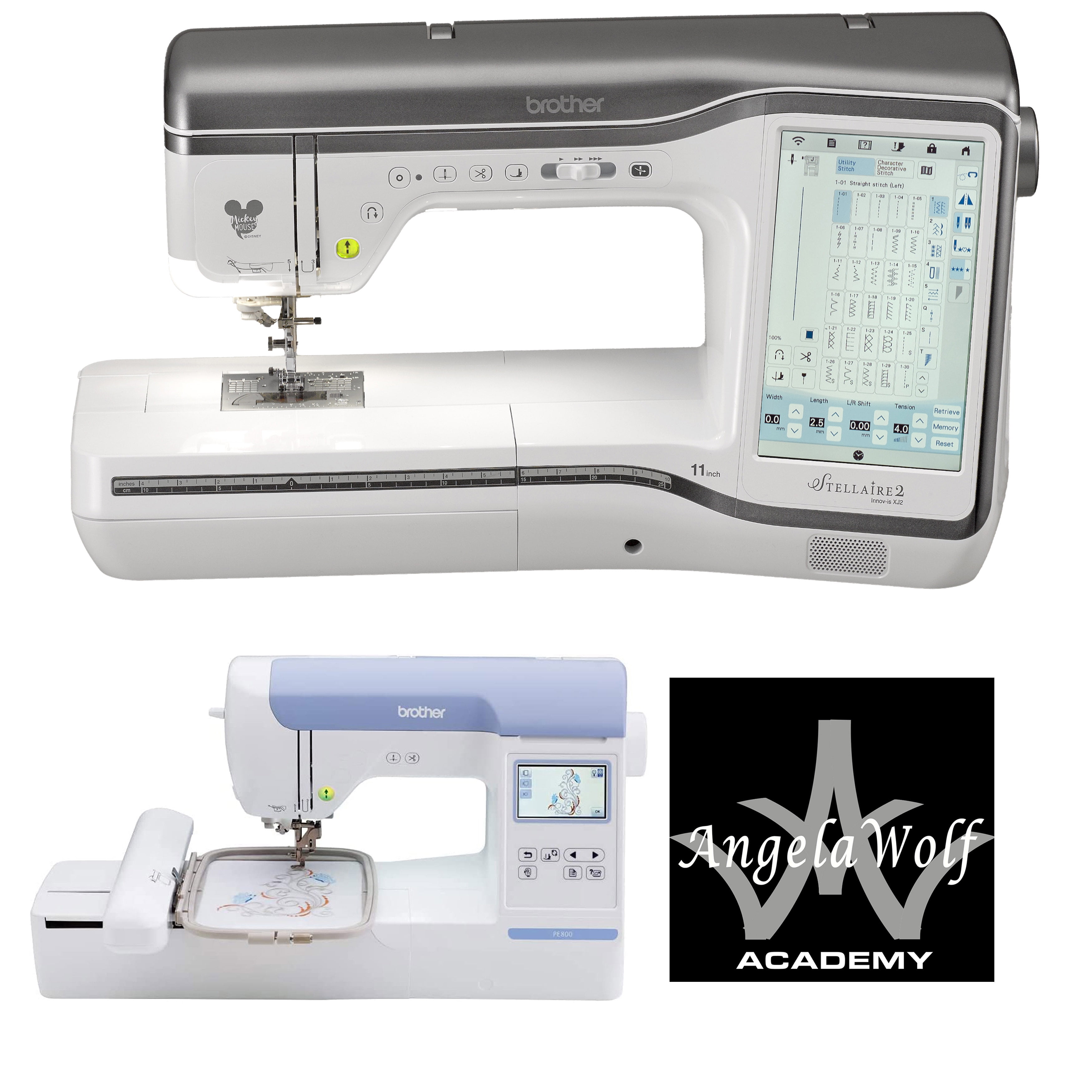 Brother Stellaire Innovis XJ2 Sewing and Embroidery Machine + Bonus