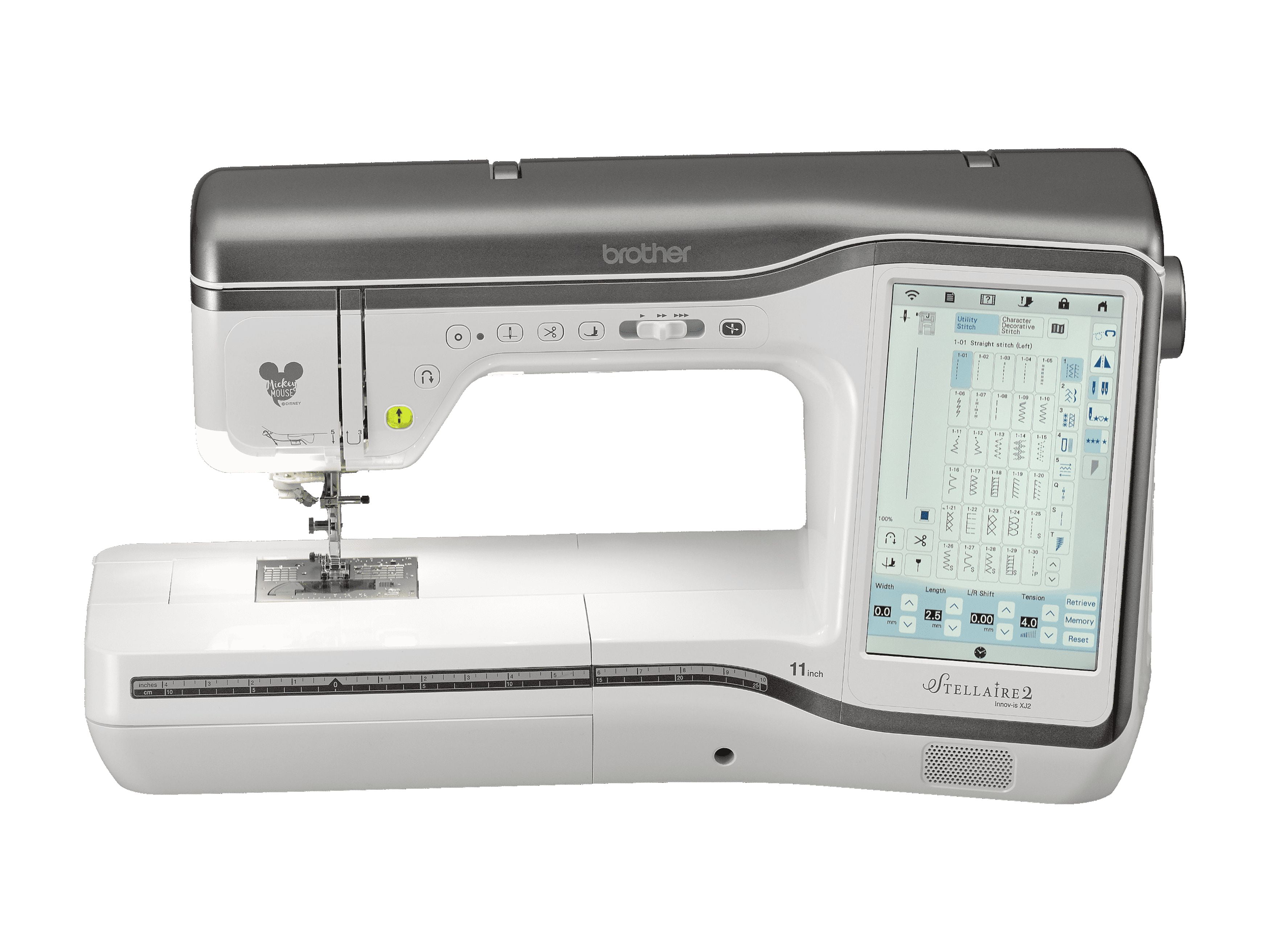 Brother LB5000 Computerized Sewing and Embroidery Machine, 80 Built-in  Designs, 103 Built-in Stitches, 4 x 4 Hoop Area, 3.7 LCD Touchscreen