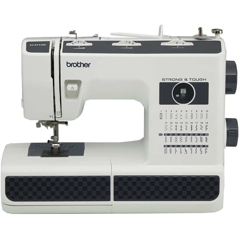 Brother, Heavy-Duty Sewing Machine, 37 Stitches, White - Walmart.com