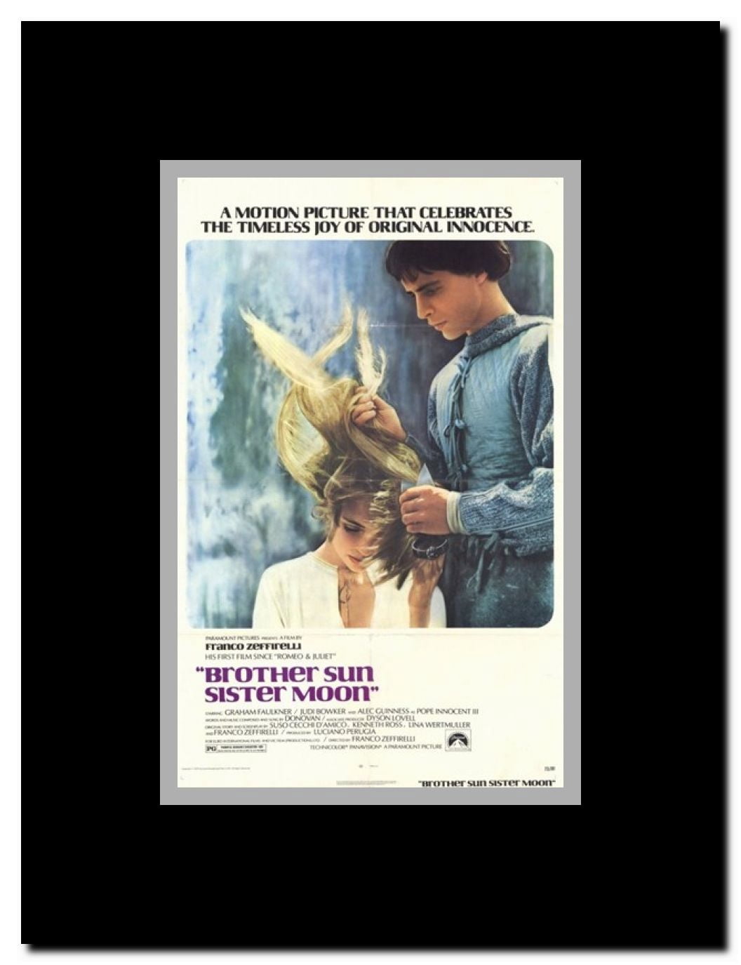 Brother Sun Sister Moon Framed Movie Poster