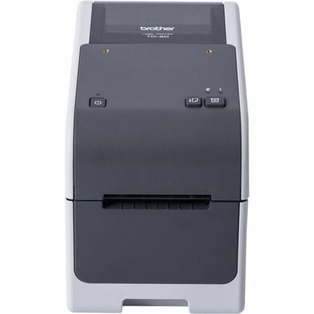 Brother TD-2310D203 Desktop Direct Thermal Printer - Monochrome - Label Print - USB - Serial - 2" LCD Display Screen - 5.98 in/s Mono - 203 dpi - 2.48" Label Width - P-touch Template, Raster, ESC/P...