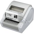 thumbnail image 1 of Brother TD-4100N Desktop Direct Thermal Printer, Monochrome, Label Print, Ethernet, USB, Serial, With Cutter, Gray, White, 1 of 2