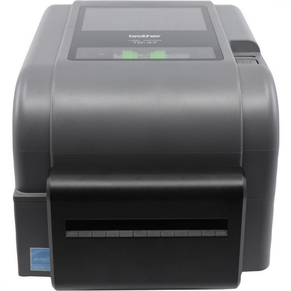 Brother TD4520TNC Desktop Direct Thermal Printer - Monochrome - Label/Receipt Print - USB - Serial - 4.16" Print Width - 5 lps Mono - 300 dpi - 4.65" Label Width