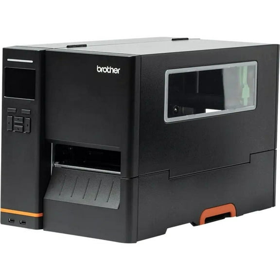 Brother TJ-4520TN Industrial Direct Thermal/Thermal Transfer Printer, Barcode Label Print, USB, Serial