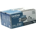 thumbnail image 1 of Brother TN 350 Black Toner Cartridges 2/Pack TN3502PK, 1 of 2