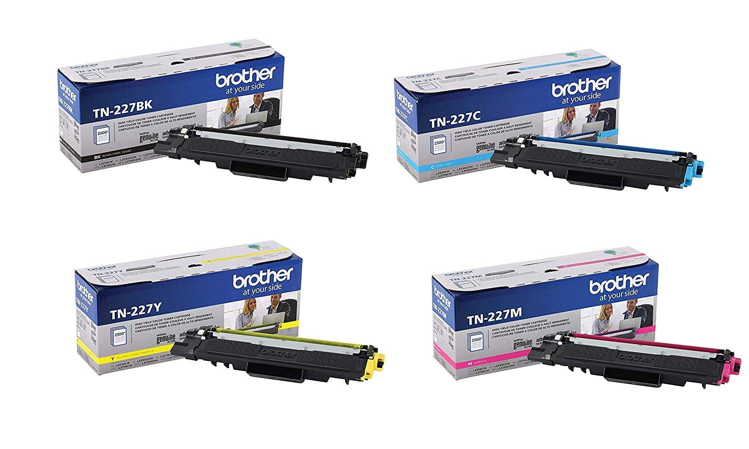 Shop Brother TN-258Y **NEW** YELLOW TONER CARTRIDGE TO SUIT MFC