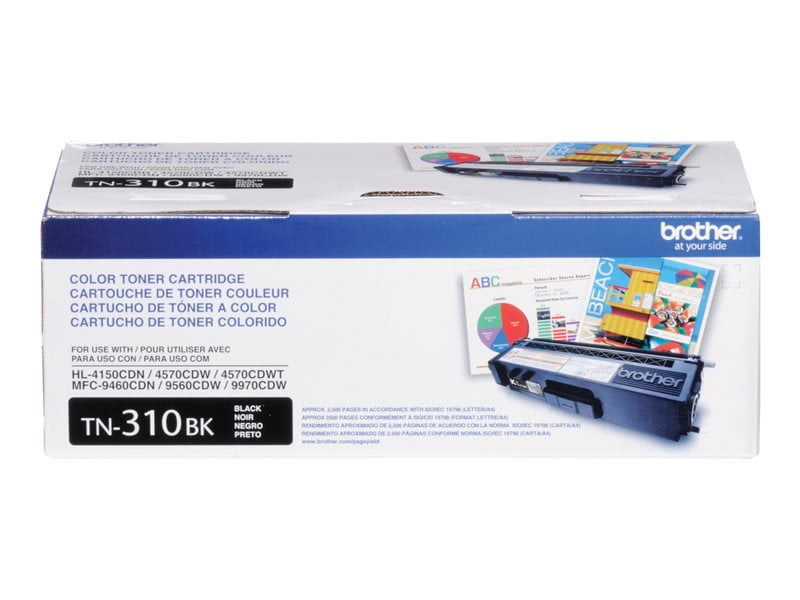 Brother TN310BK Black Toner Cartridge for Laser Printers
