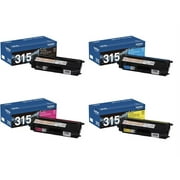 Brother TN315 4-Color High Yield Toner Cartridge Set