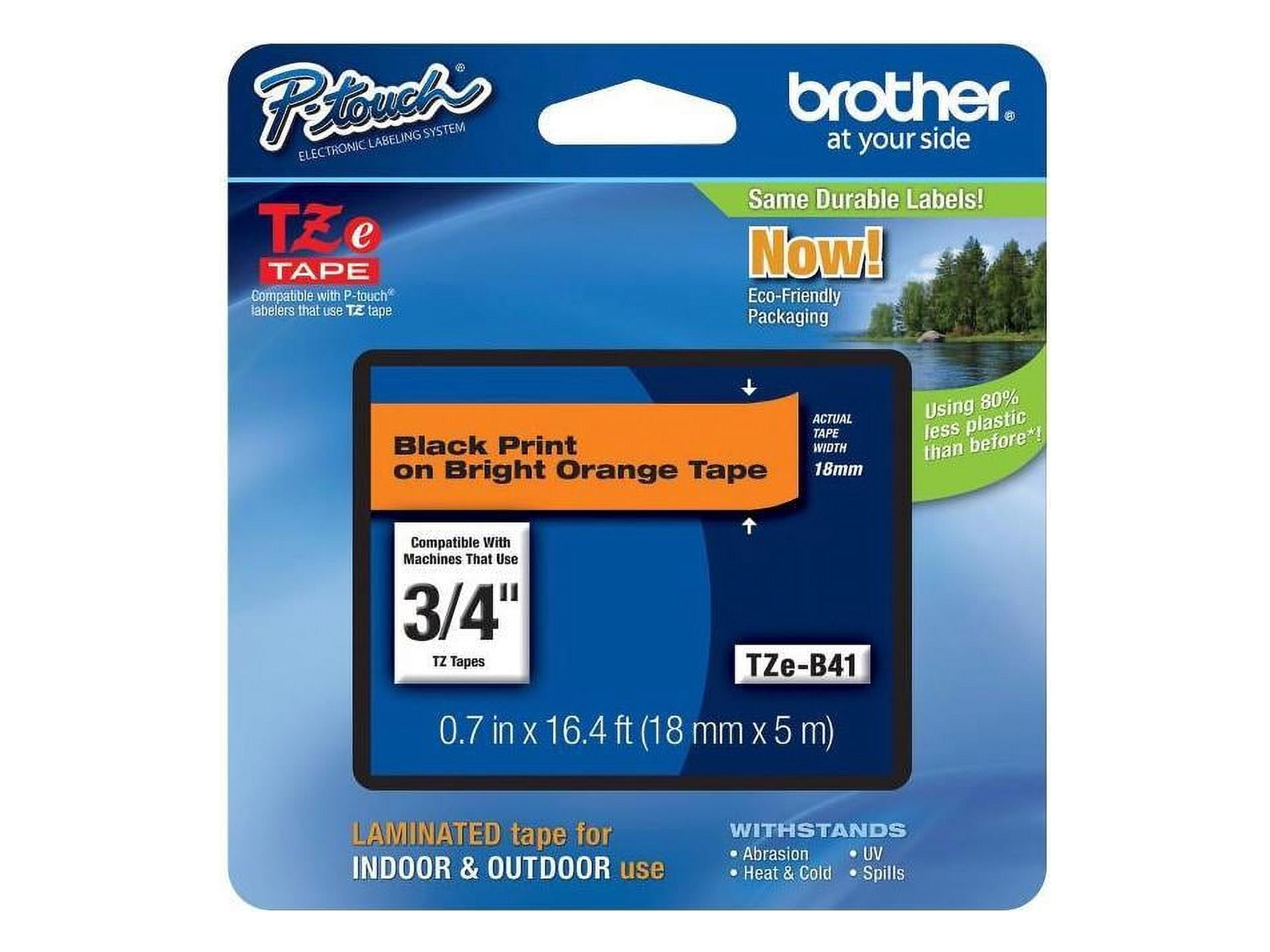 8× Ruban étiqueteuse Compatible avec Brother TZ TZe-435 Blanc sur Rouge