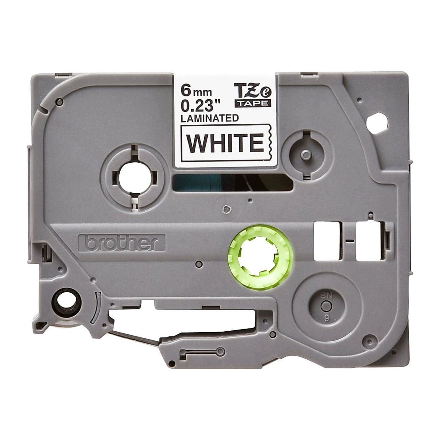 Wecare - Blanc - Rouleau (0,9 cm x 8 m) 1 cassette(s) bande d'étiquettes -  pour Brother PT-D210, D600, H110; P-Touch PT-1005, 1880, E800, H110;  P-Touch Cube Plus PT-P710 - Papier d'impression 