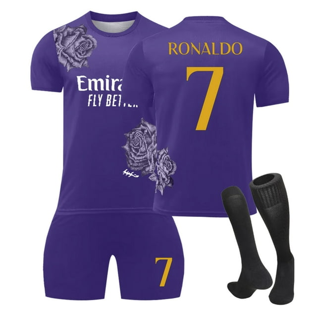 Brother Teddy Discover Classic Soccer Elegance with the No.7 Purple