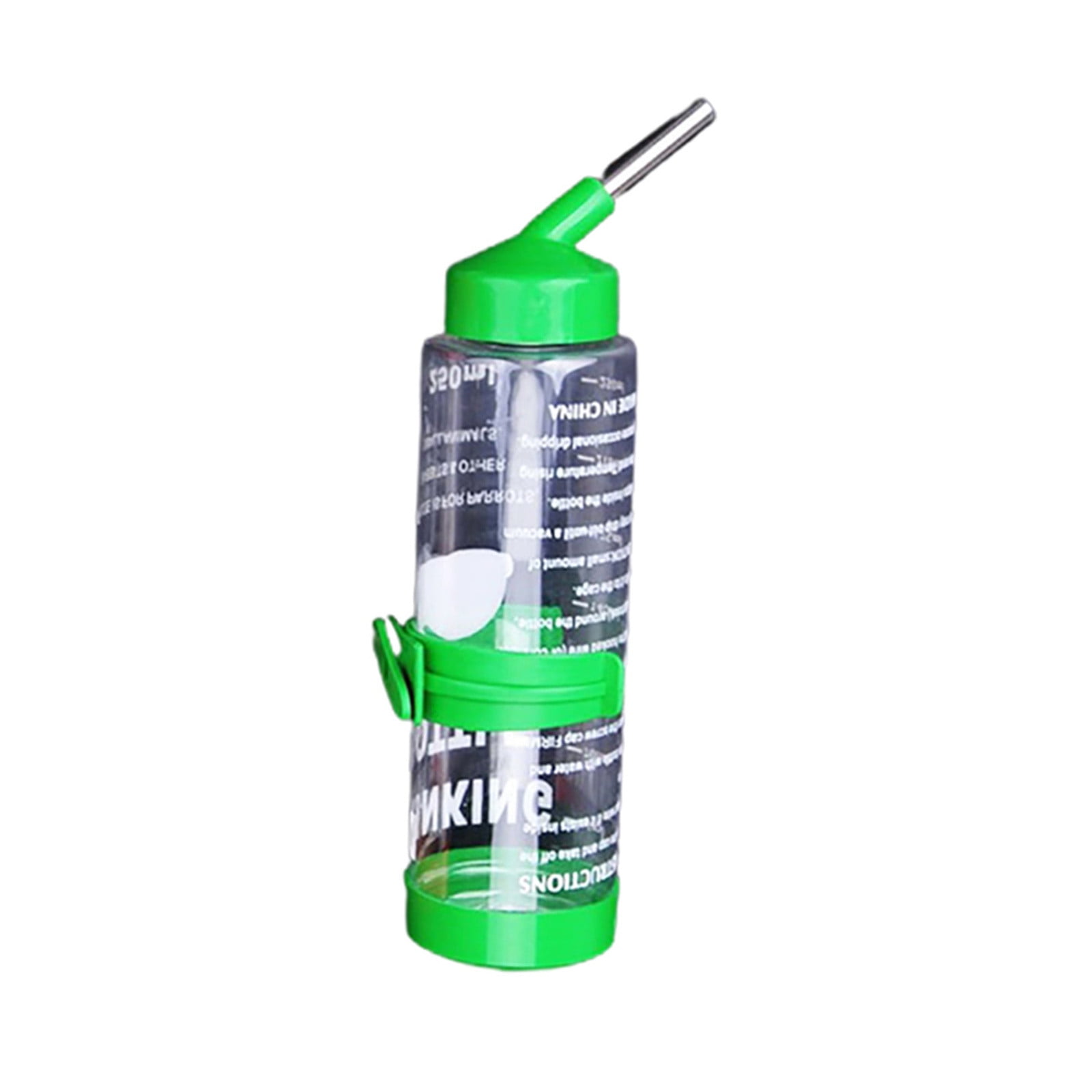 Kathson Rabbit Water Dispenser For Cage 17 Oz Hanging Guinea Pig Water Bottle No Drip Gravity Automatic Bunny Water Bottle No Leak Small Animal Water Bottle For Chinchilla Ferret Hamster (