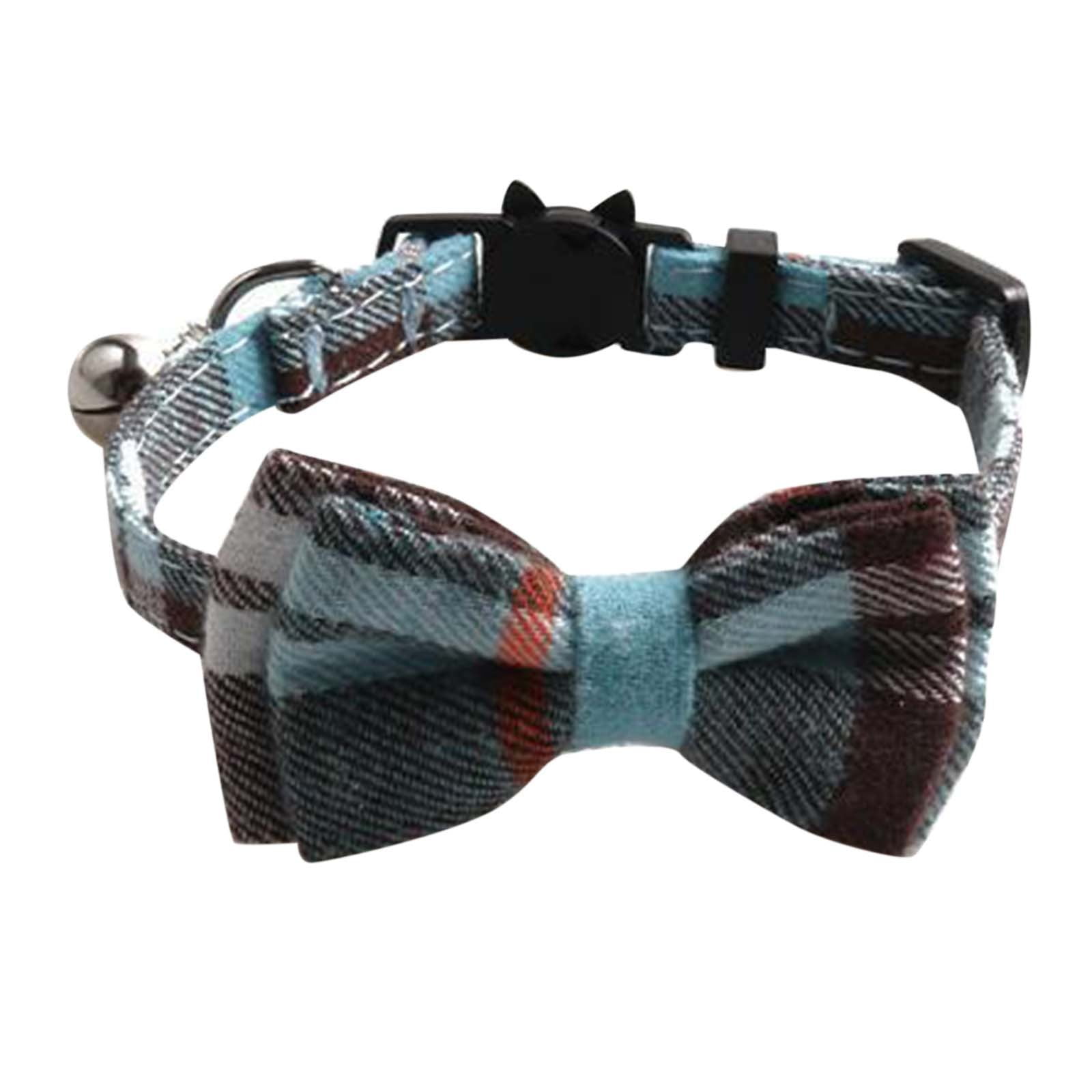 Brother Teddy Stylish Breakaway Cat & Kitten Collars with Bow Tie