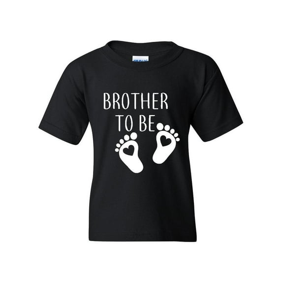 Brother To Be Gift for Baby Shower New Born Birthday Christmas Party Unisex Youth Kids T-Shirt Tee Clothing