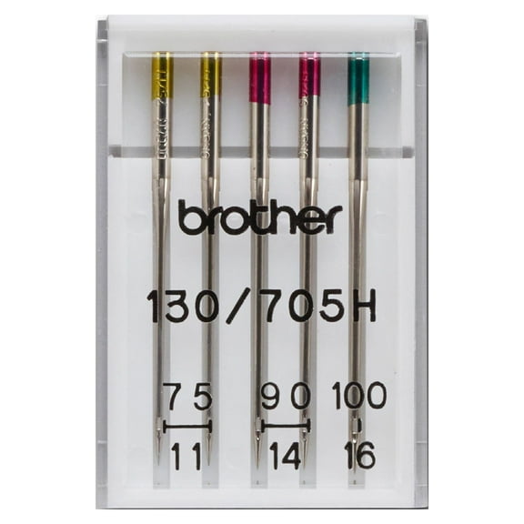 (3 pack) Brother Universal Sewing Machine Needles (5 Piece)