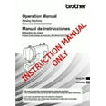 thumbnail image 1 of Brother VX1445 Sewing Machine Owners Instruction Manual, 1 of 1