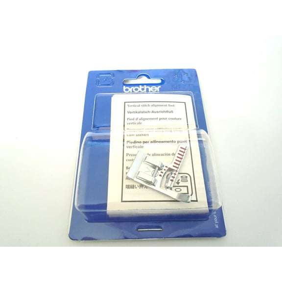Brother Vertical Stitch Alignment Foot Domestic Presser Foot SA189 Fits Brother, Janome, Kenmore, Singer Sewing Machines