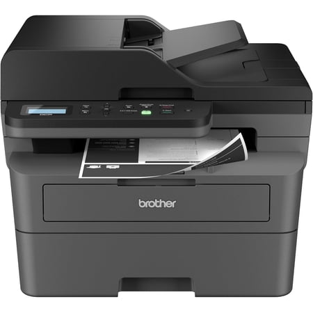 Brother Wireless DCP-L2640DW Compact Monochrome Multi-Function Laser Printer with Print, Copy and Scan, Duplex and Mobile Printing (Sold without manufacturer warranty)