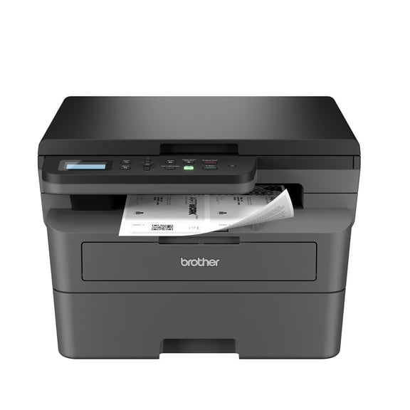 Brother Wireless HL-L2465DW Compact Monochrome Multi-Function Laser Printer with Print, Copy and Scan, Duplex and Mobile Printing (Sold without manufacturer warranty)