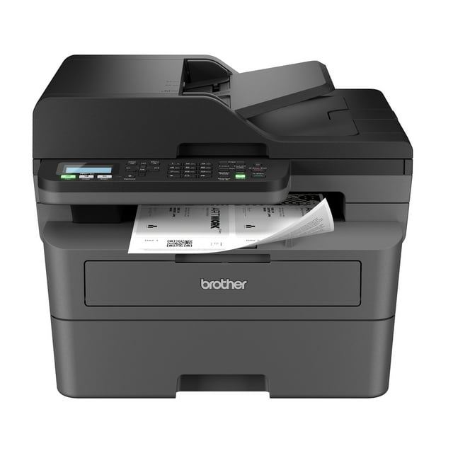 Brother Wireless MFC-L2760DW Compact Monochrome All-in-One Laser Printer with Copy, Scan and Fax, Duplex and Mobile Printing, Refresh Subscription Ready
