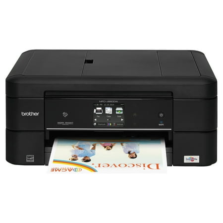 Brother Work Smart MFC-J880DW Compact Wi-Fi Color Inkjet All-in-One, Copy/Fax/Print/Scan
