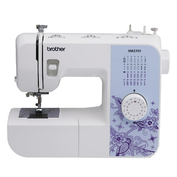 Brother XM2701 Lightweight, Full-Featured Sewing Machine with 27 Stitches