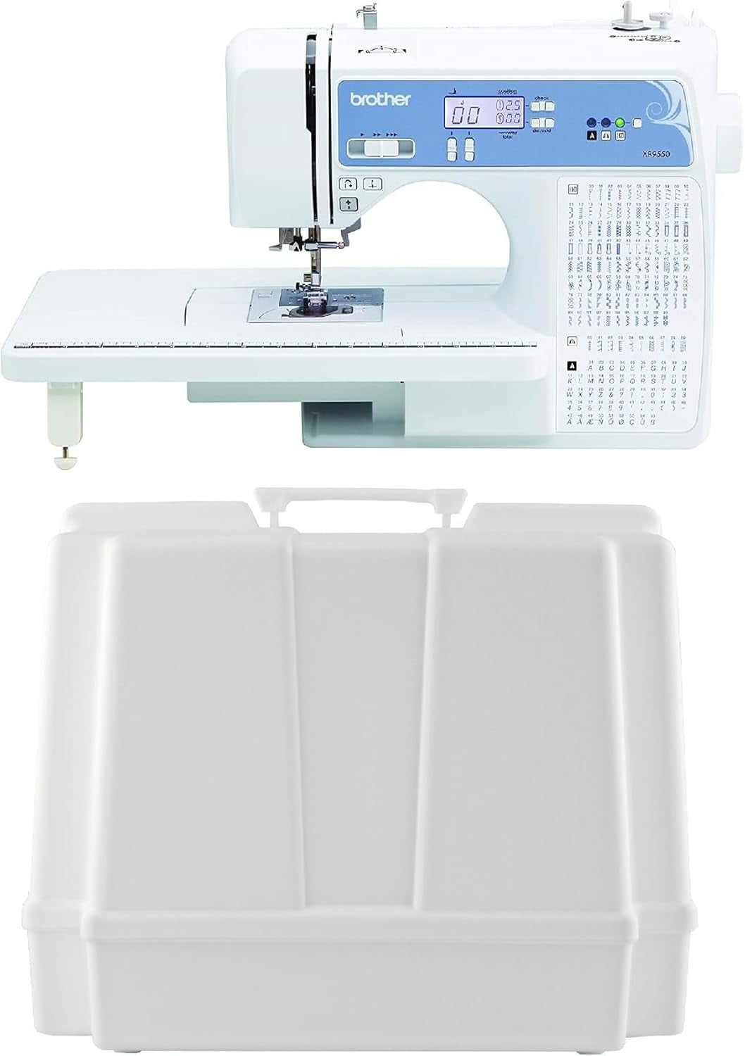 Brother XR9550 White Computerized Sewing and Quilting Machine