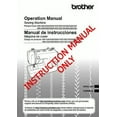 thumbnail image 1 of Brother XS37 Sewing Machine Owners Instruction Manual, 1 of 1