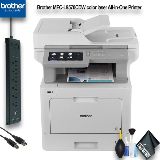 Home Office Color Laser All In One Brother color laser All-in-One Printer Office Bundle - Walmart.com