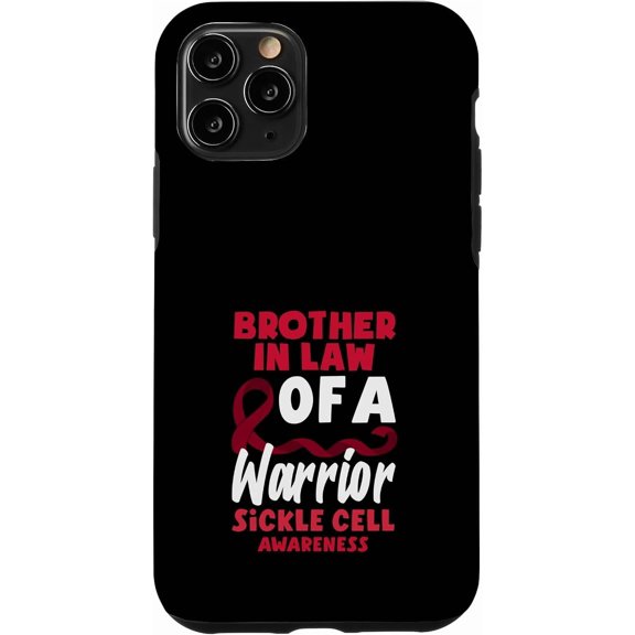 Brother in Law of A Warrior Sickle Cell Awareness Family Case for iPhone 11 Pro