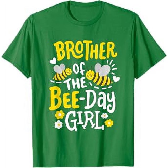 Brother of the BeeDay Girl Birthday Party Matching Family TShirt