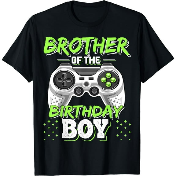 Brother of the Birthday Boy Matching Video Game Birthday T-Shirt