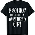 thumbnail image 1 of Brother of the Birthday Girl Sibling Birthday Party T-Shirt, 1 of 4