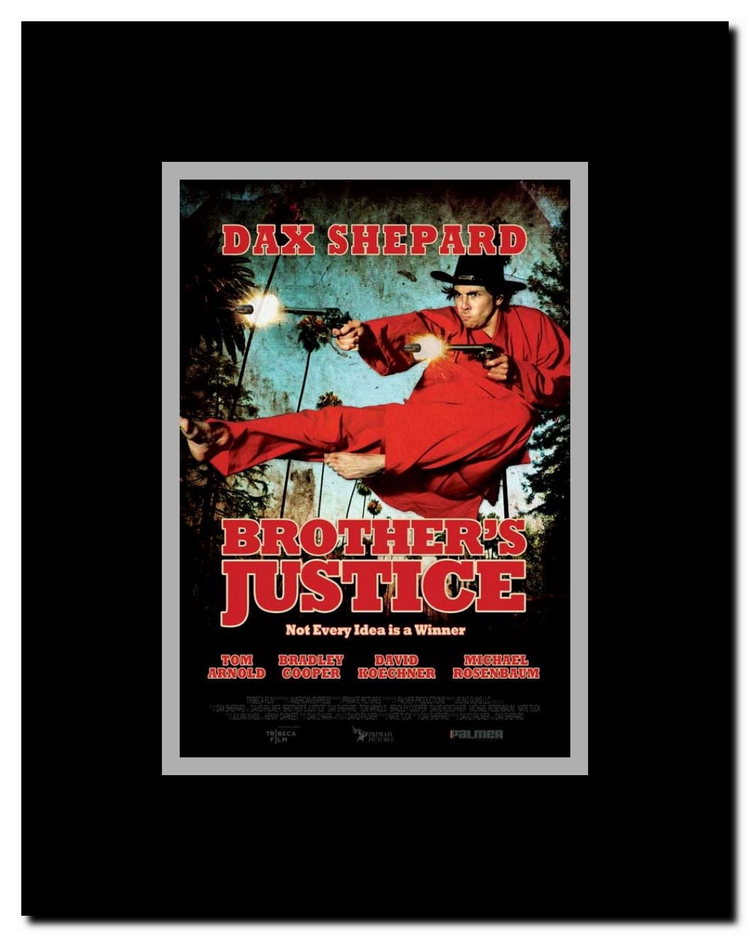Brother's Justice Framed Movie Poster