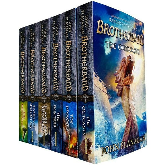Brotherband Chronicles By John Flanagan Collection 6 Books Set - Ages 9-11 - Paperback