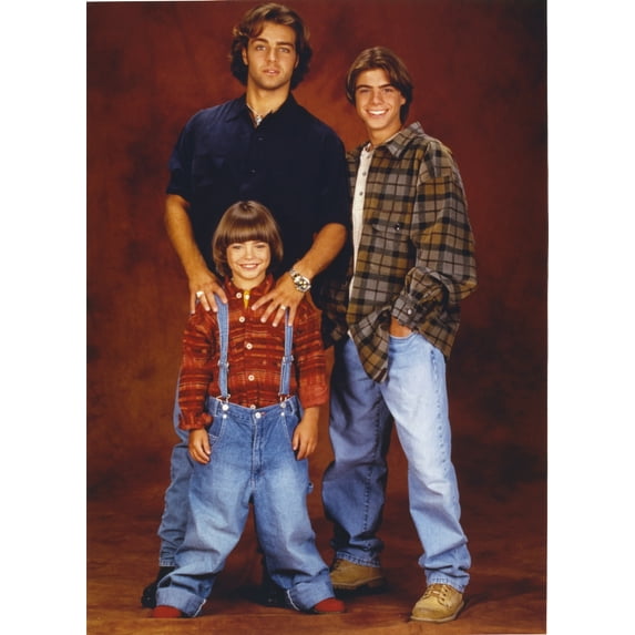 Brotherly Love Cast Men wearing Denim Jeans Photo Print (8 x 10)