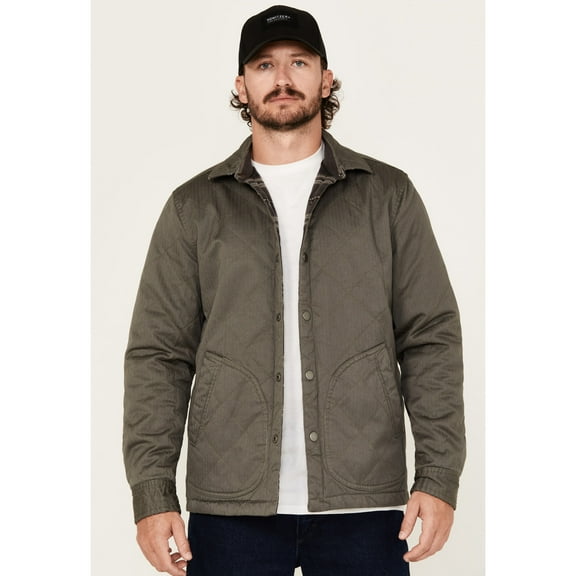 Brothers And Sons Men's Ebbit Reversible Blanket Jacket Black   US