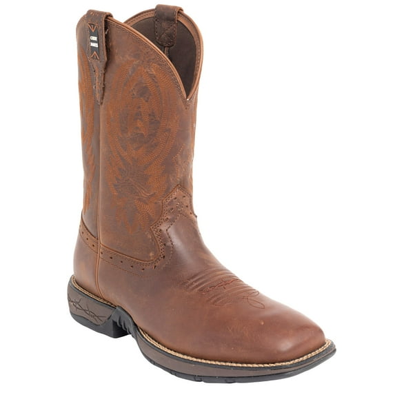 Brothers And Sons Men's Fishing Lite Western Performance Boot Broad Square Toe Honey 9 D(M) US