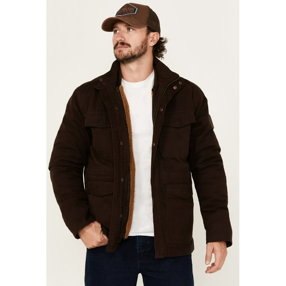 Brothers And Sons Men's Hashem 3 In 1 Sherpa Lined Jacket - BASFA24O44-DKBN US
