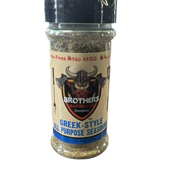 Brothers Barbeque Company's Greek - Style All Purpose Seasoning 6 oz