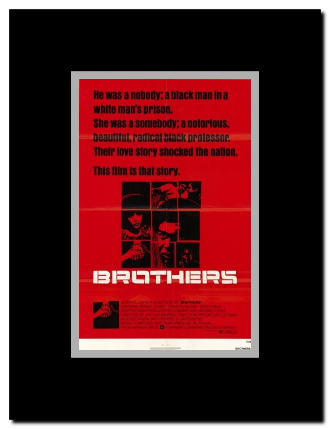 Brothers Framed Movie Poster