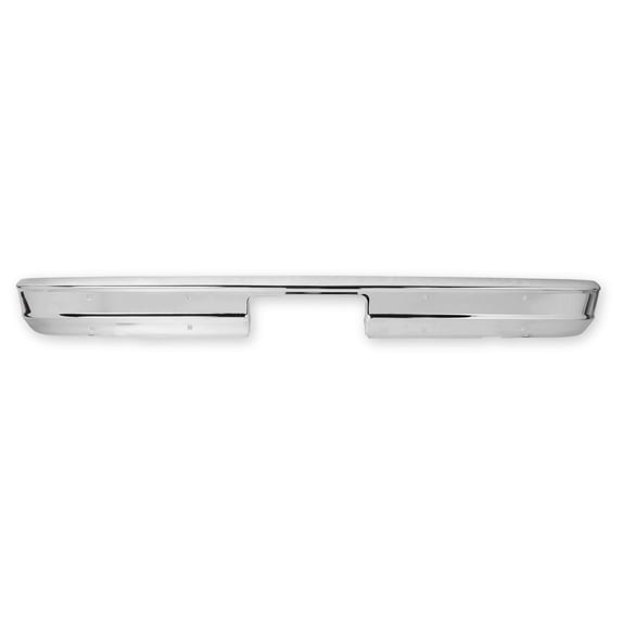Brothers Trucks 04-120 Premium Rear Bumper w/o Impact Strip Holes Chrome