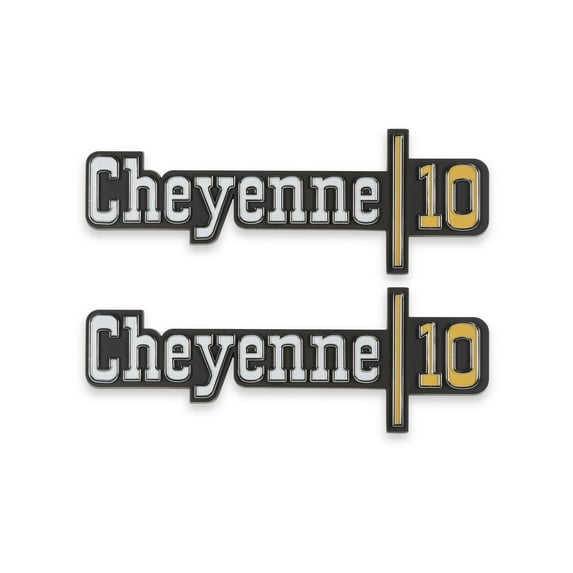 Brothers Trucks 04-537 Fender Emblems - Cheyenne 10