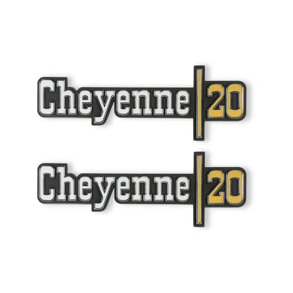 Brothers Trucks 04-538 Fender Emblems - Cheyenne 20