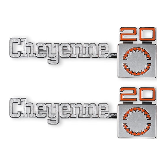 Brothers Trucks 04-540 Fender Emblems - Cheyenne 20