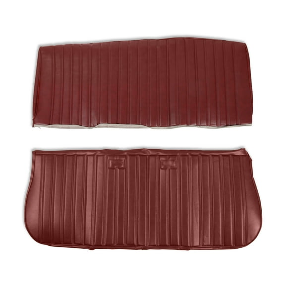 Brothers Trucks 05-301 Seat Upholstery Full Pleat Vinyl - Maroon