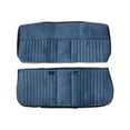 thumbnail image 1 of Brothers Trucks 05-322 Seat Upholstery Kit - Deluxe Pleat Cloth/Vinyl- Blue/Navy, 1 of 6